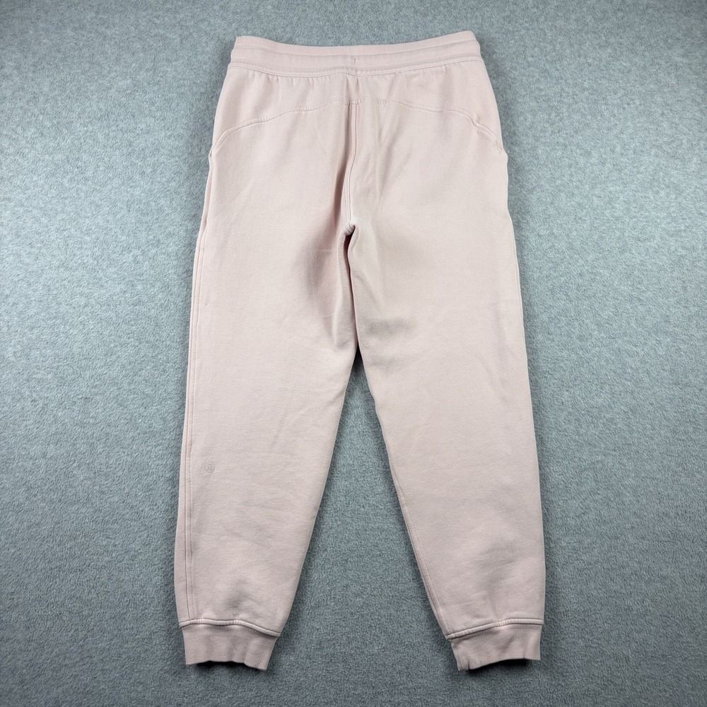 Lululemon Scuba High Rise Jogger Full Length Women's 8 Light Pink Sweatpants - Picture 2 of 9